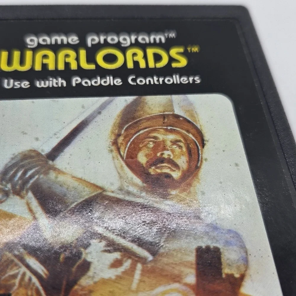 Warlords Atari 2600 VTG 1981‎ Video Game Cartridge CX2610 Paddle Game